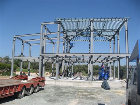 steel frame house cyprus